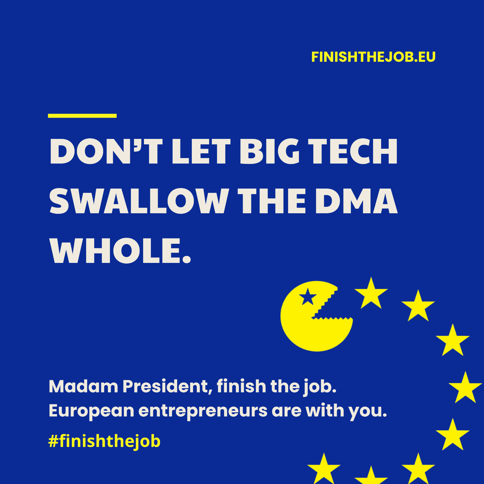 Social visual — Don't let Big Tech swallow